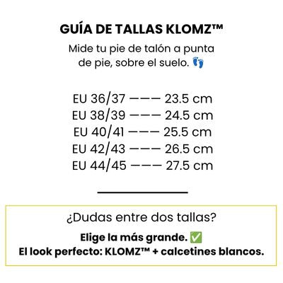 KLOMZ™  —  👟 Las mules con alma de sneaker