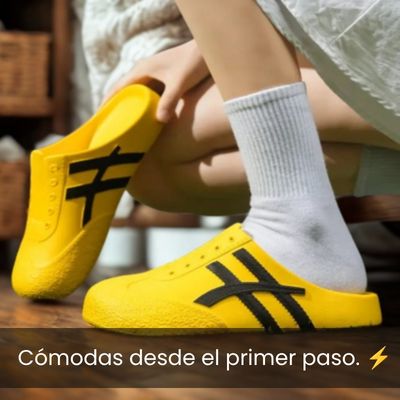 KLOMZ™  —  👟 Las mules con alma de sneaker
